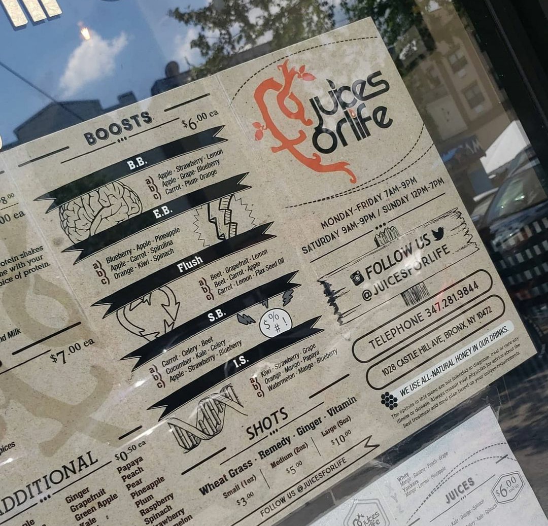 Juices For Life Menu - Image 4